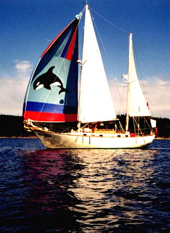 Markenurh under sail